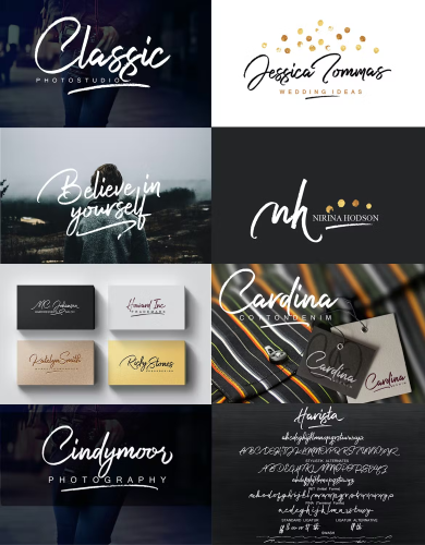Harista Font free download preview 1 – Script And Handwritten font