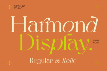 Harmond Font free download – Serif Fonts font preview