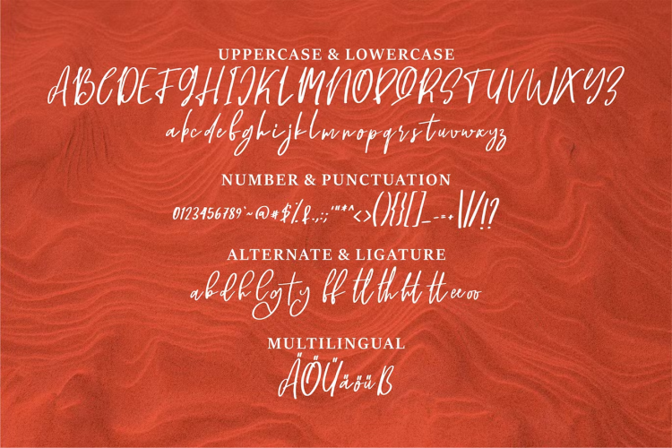 Hatsumy Beauty Signature Font free download preview 2 – Handwriting Fonts font
