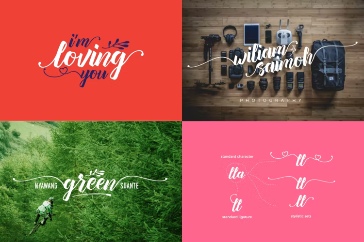 Hello Lary Font free download preview 2 – Handwriting Fonts font
