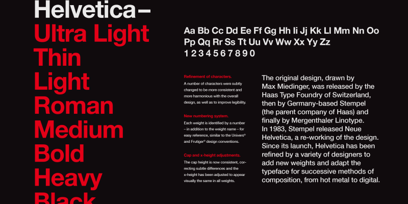 Helvetica Font free download preview 5 – Sans Serif Fonts font