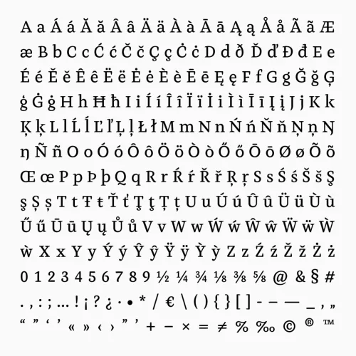 Henk Work Font free download preview 3 – Serif Fonts font