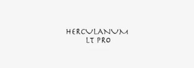 Herculanum LT Pro Font free download – Bold font preview