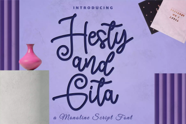 Hesty and Gita Script Font free download – Script And Handwritten font preview
