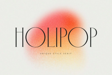 Holipop Font free download – Modern Serif Font font preview