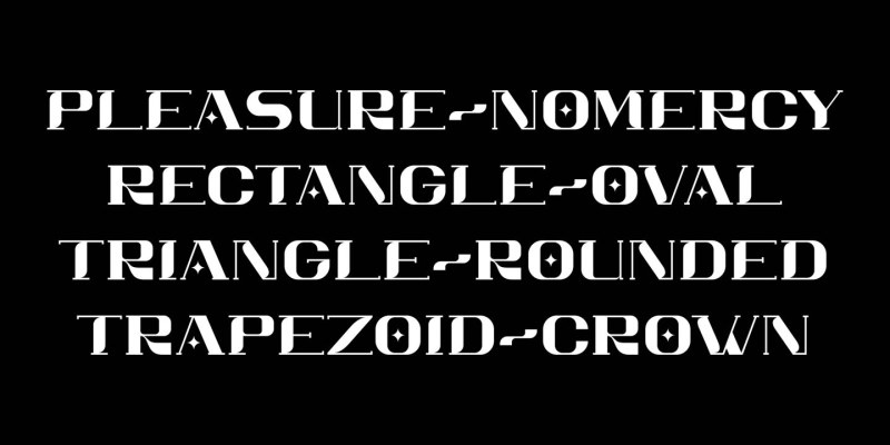Homrich Font free download preview 3 – Display Fonts font