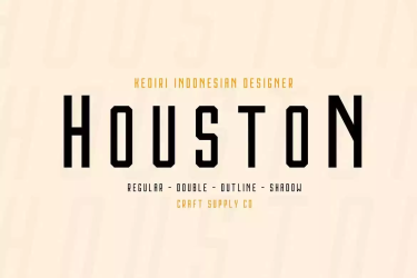 Houston Font free download – Display Fonts font preview
