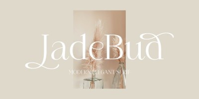 JadeBud Font free download – Modern Fonts font preview