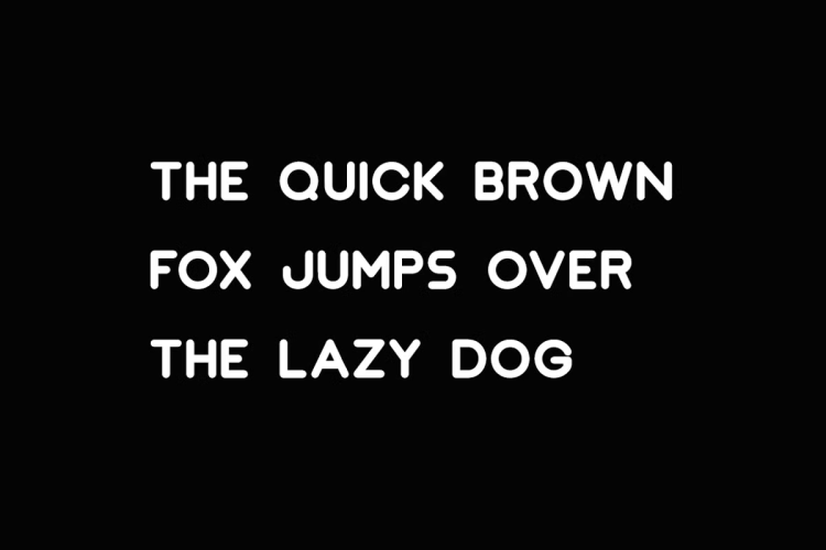 Jaquel Font free download preview 3 – Sans Serif Fonts font