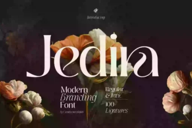 Jedira Font free download – Display font preview