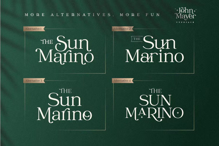 John Mayer Font free download preview 4 – Decorative Fonts font