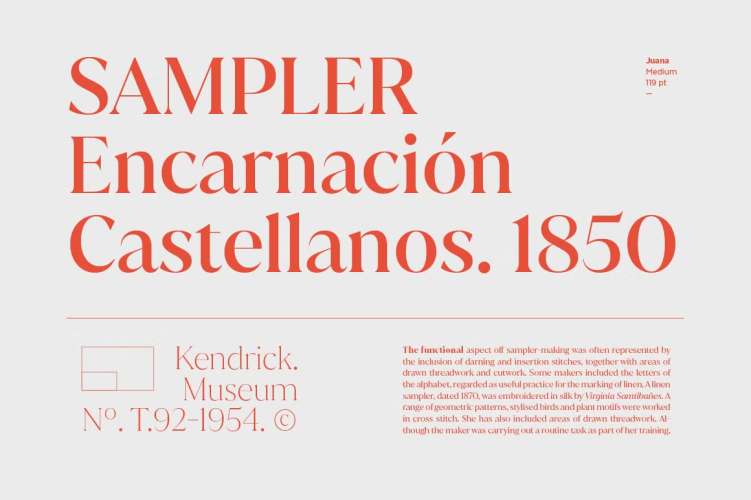 Juana Font free download preview 6 – Serif Fonts font