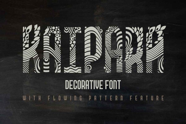 Kaipara Font free download preview 4 – Decorative Fonts font