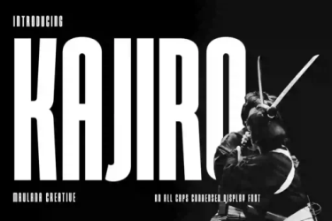 Kajiro Font free download – Serif font preview
