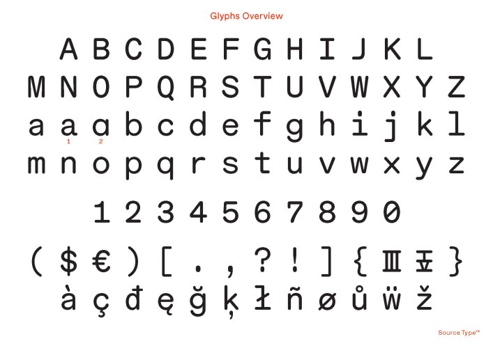 Karl Mono Font Family free download preview 1 – Display Fonts font