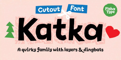 Katka Font Family free download – Playful font preview