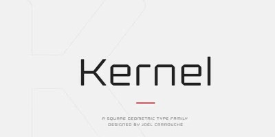 Kernel Font Family free download – Professional font preview