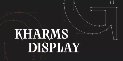 Kharms Display Font free download – Typeface font preview