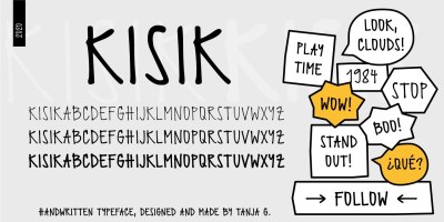 Kisik Font Family free download – Typeface font preview