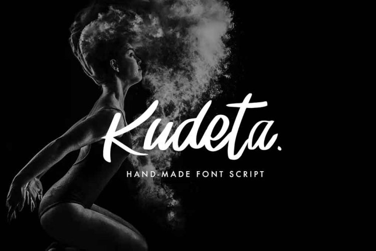 Kudeta Handmade Font free download preview 3 – Script And Handwritten font