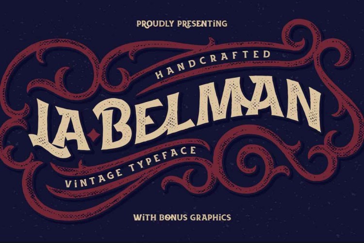 La Belman Font + Bonus free download preview 4 – Display Fonts font