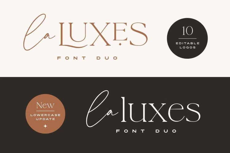 La Luxes Font free download preview 11 – Script And Handwritten font