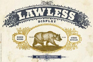 Lawless Font free download – Clean font preview
