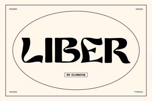 Liber Font free download preview 4 – Display Fonts font