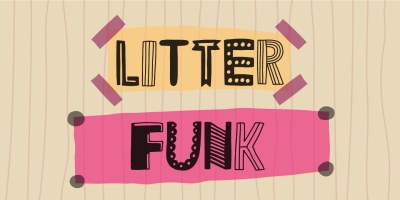 Litter Funk Font free download – Headlines font preview