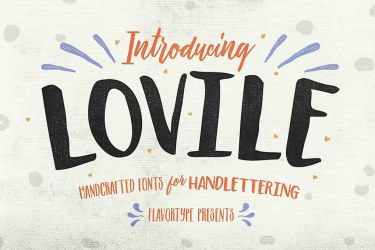 Lovile Type Font free download – Serif Fonts font preview