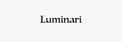 Luminari Font free download – Modern font preview