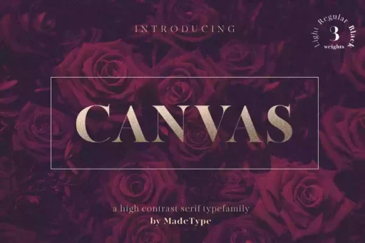 MADE Canvas Font free download preview 6 – Serif Fonts font
