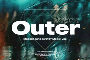 MADE Outer Sans Font free download – Serif font preview