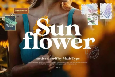 MADE Sunflower Font free download – Classic font preview