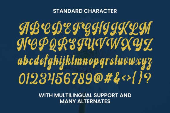 Magic Seven Font free download preview 5 – Script And Handwritten font