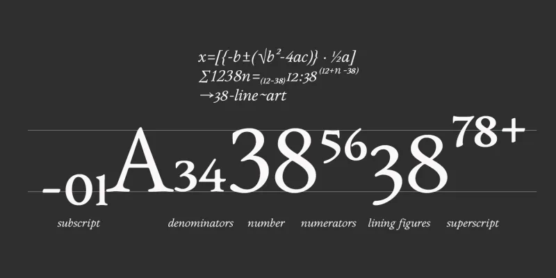 Magreb Font Family preview 2 – Serif Fonts font sample