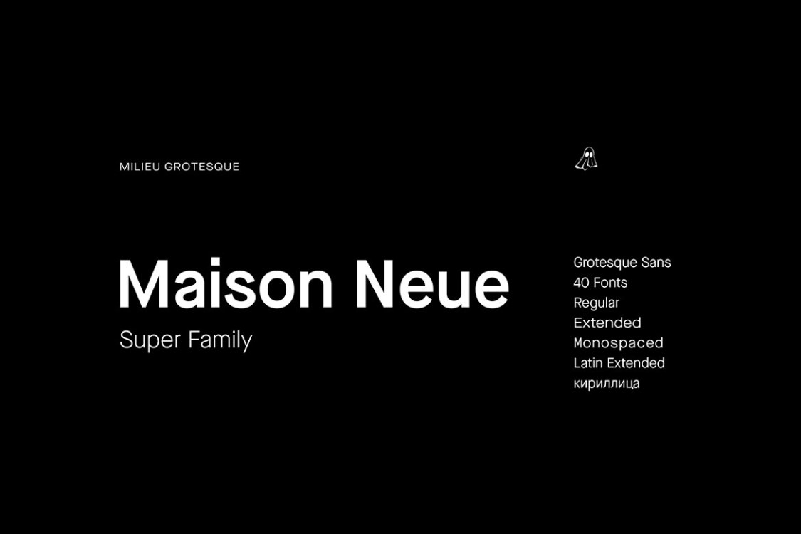 Maison Neue Font free download – Sans Serif Fonts font preview image for Windows and Mac