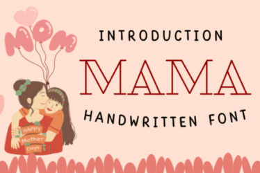 Mama Font free download – Playful font preview