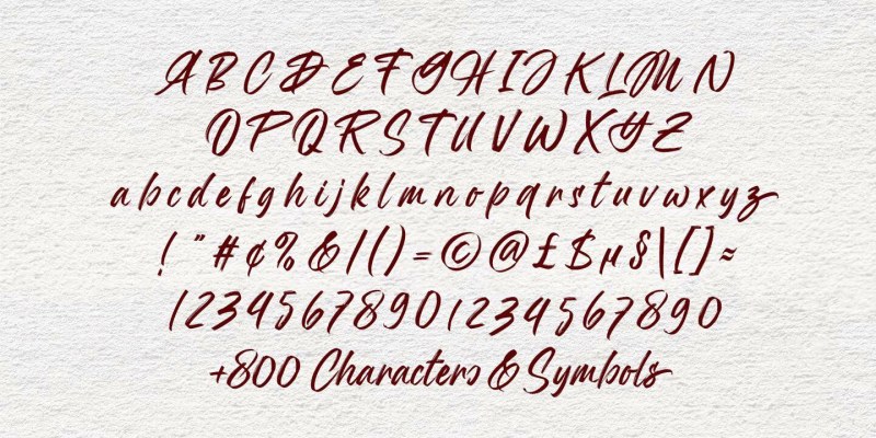 Mandoul Black Font free download preview 4 – Font Family font