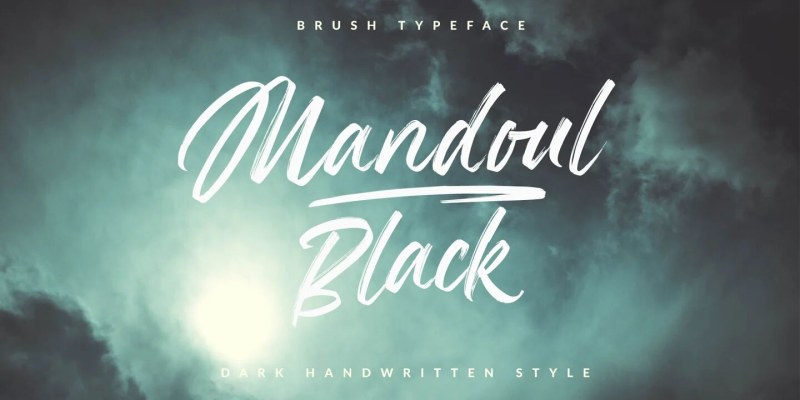 Mandoul Black Font free download preview 5 – Font Family font
