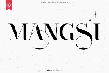 Mangsi Font free download – Modern Serif Font font preview