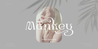 Mankey Font free download – Decorative Fonts font preview