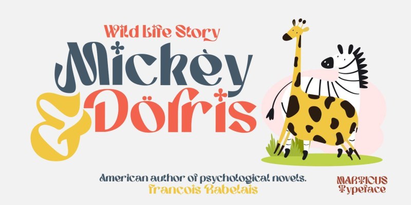 Marticus Font free download preview 6 – Display Fonts font