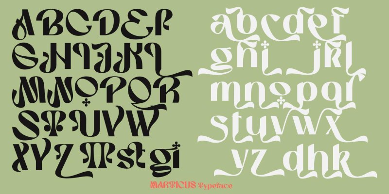 Marticus Font free download preview 8 – Display Fonts font