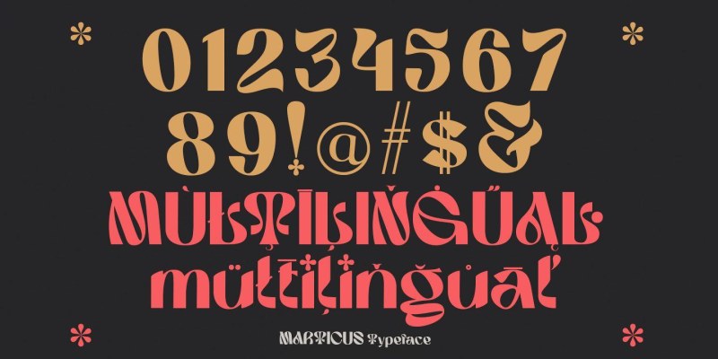 Marticus Font free download preview 9 – Display Fonts font