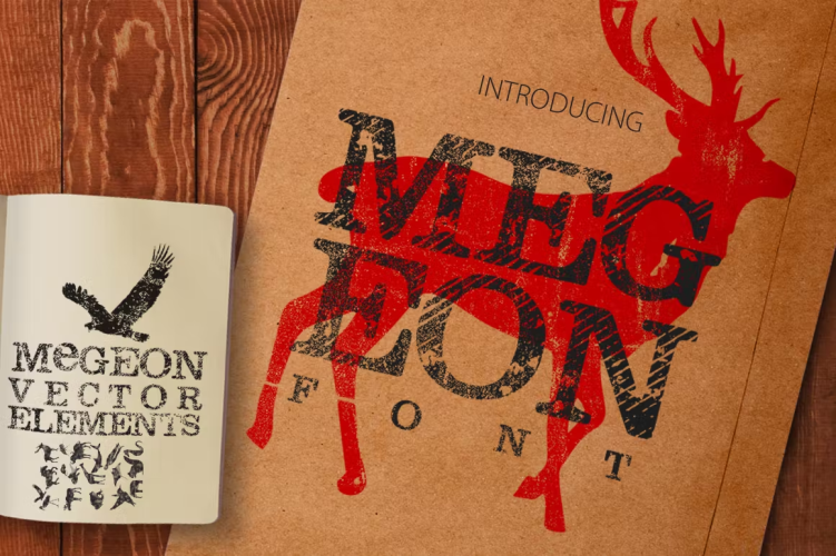 Megeon Font free download preview 1 – Serif Fonts font