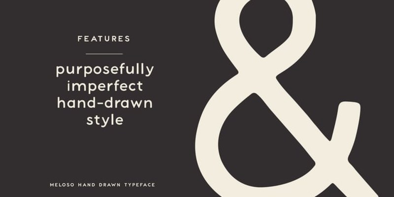 Meloso Font Family free download preview 1 – Typeface font