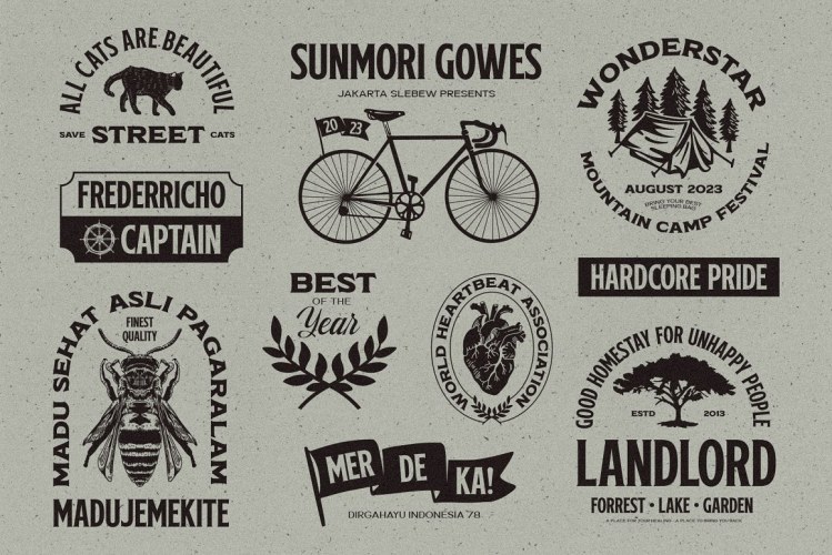 Melvins Font free download preview 4 – Display Fonts font