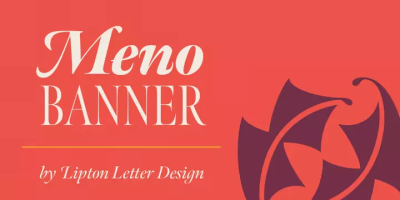 Meno Banner Font Family free download – Display font preview