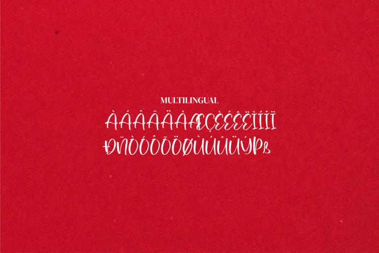 Merry Christmas Font free download preview 4 – Script And Handwritten font